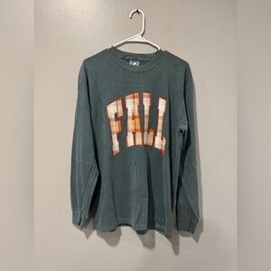 NWOT Fall Graphic Long Sleeve Top Size Medium
